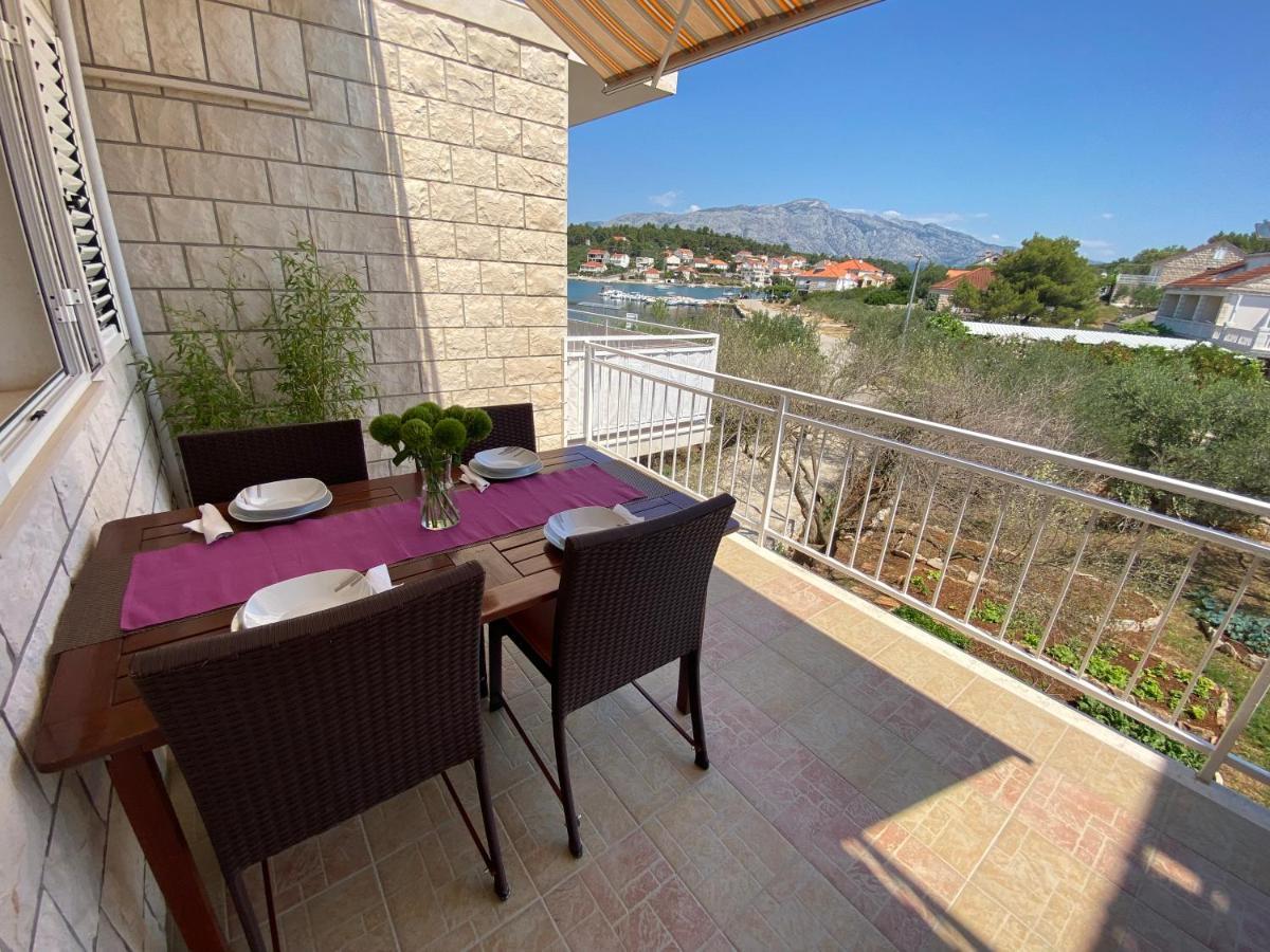 Apartments Lumbarda Beach Exterior foto