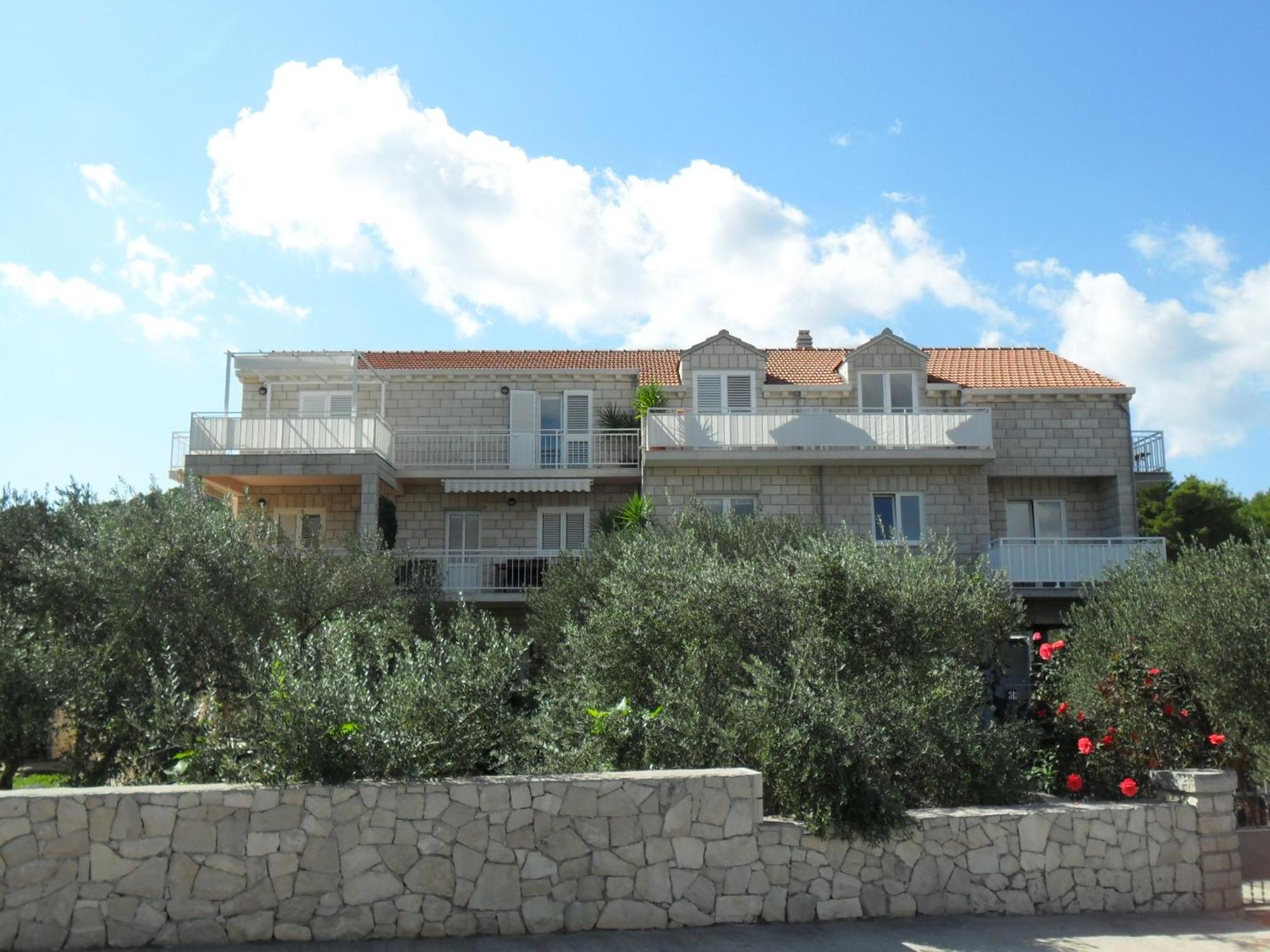 Apartments Lumbarda Beach Exterior foto