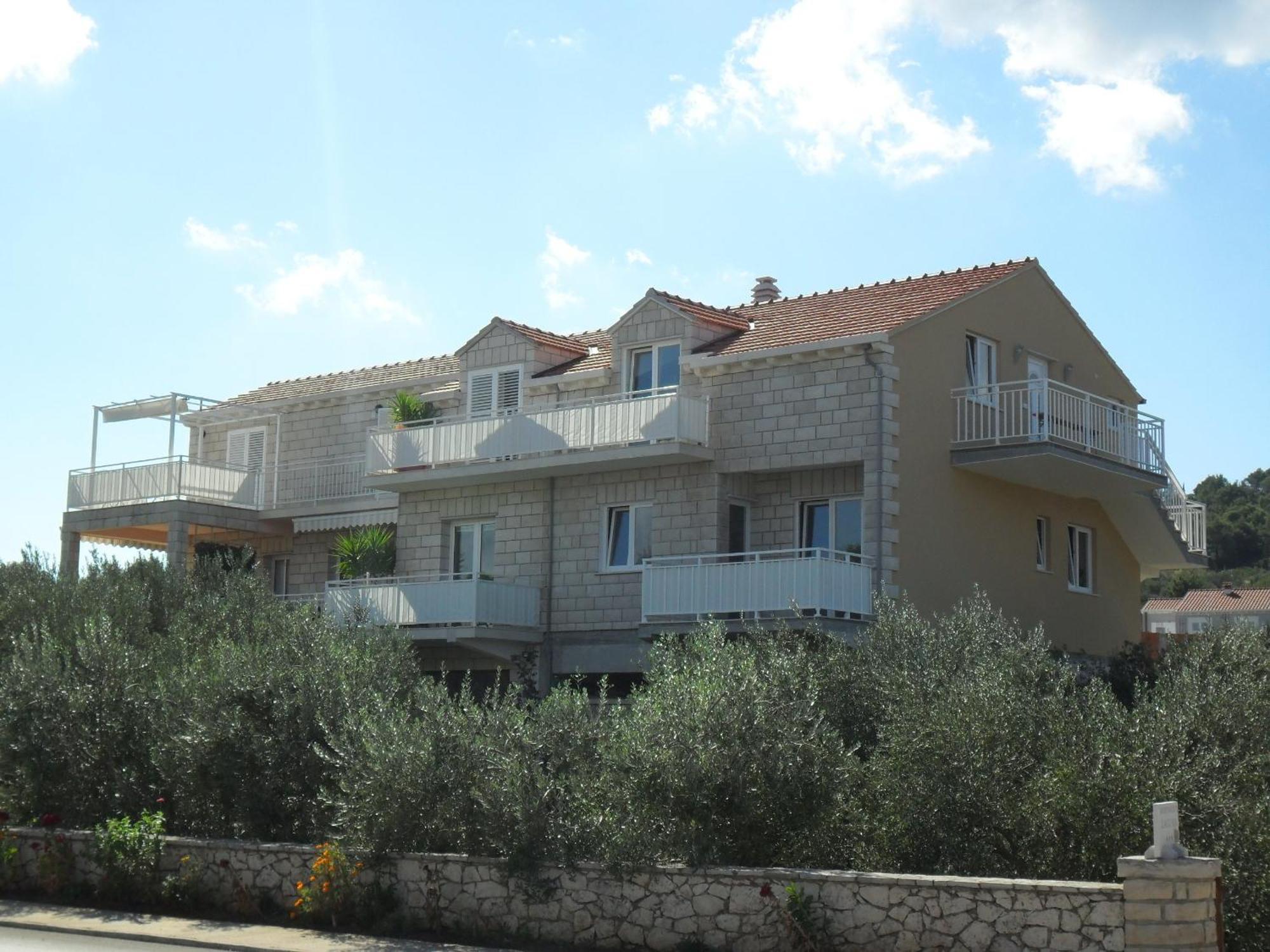 Apartments Lumbarda Beach Exterior foto