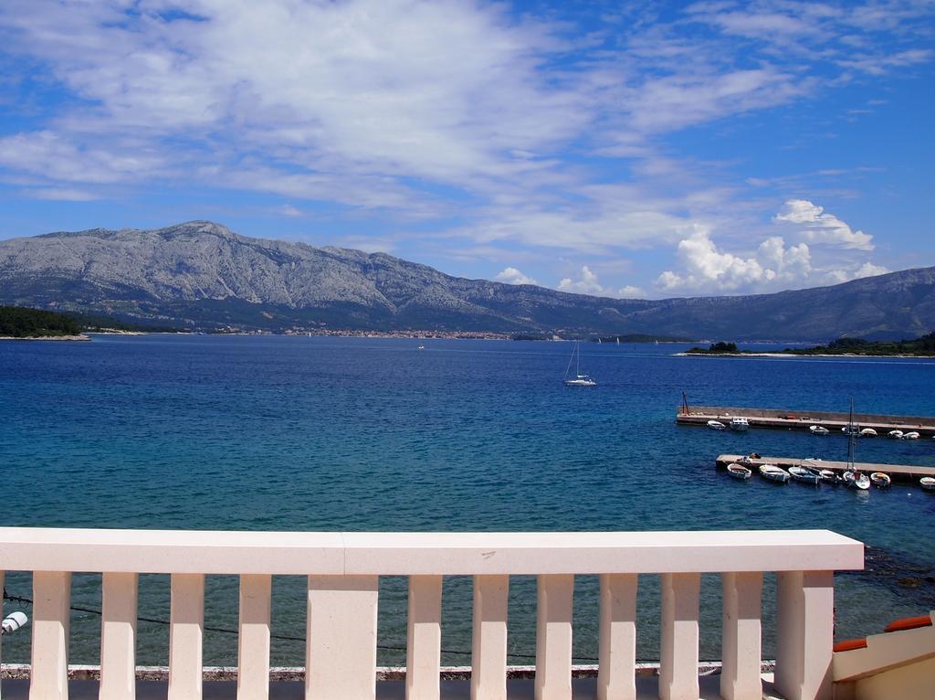 Apartments Lumbarda Beach Exterior foto