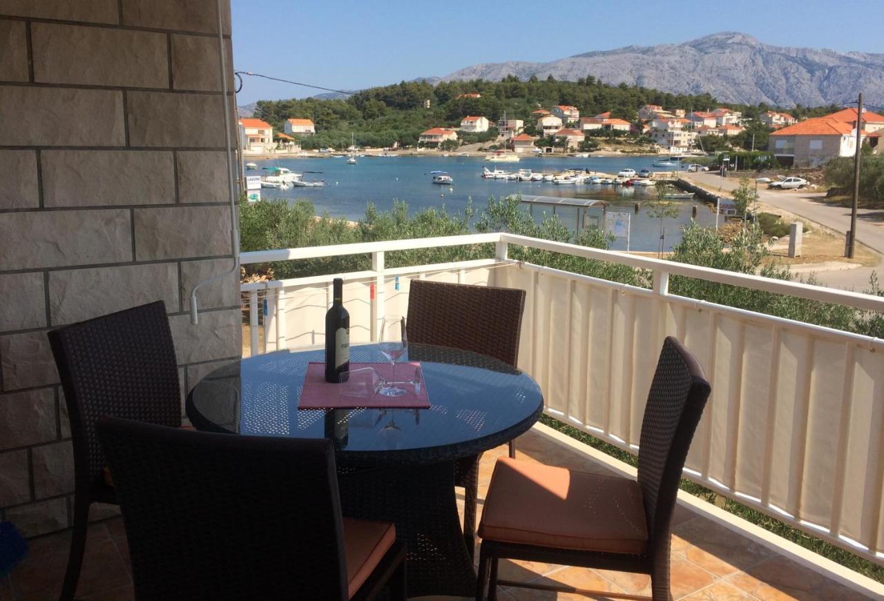 Apartments Lumbarda Beach Exterior foto